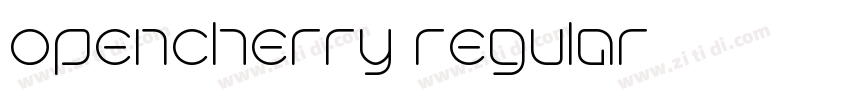 opencherry regular字体转换 opencherry regular字体转换